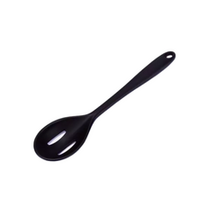 Colher Perfurada de Silicone Preto Weck