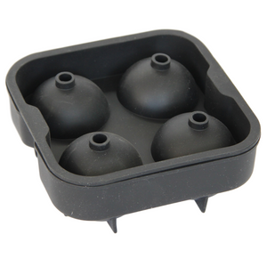 Forma de Gelo de Silicone Formato Esfera Preto Weck
