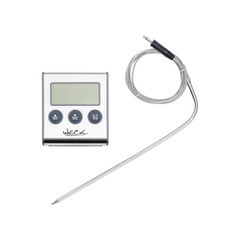 Termômetro e Timer Digital c/ Sonda -50° à 300°C - Weck - A Gourmet