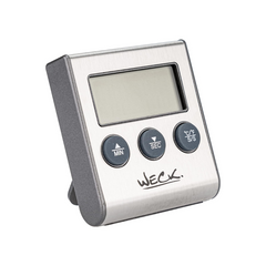 Termômetro e Timer Digital c/ Sonda -50° à 300°C - Weck - A Gourmet