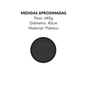 Bandeja Weck Redonda Antiderrapante 45cm - A Gourmet