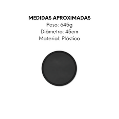 Bandeja Weck Redonda Antiderrapante 45cm - A Gourmet