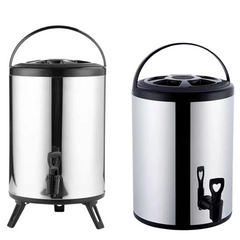 Botijão Térmico Aço Inox 6L - A Gourmet