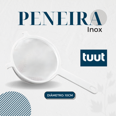 Peneira em Aço inox 10cm - A Gourmet