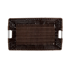 Cesto Vime Retangular com 41cm Mimo Style