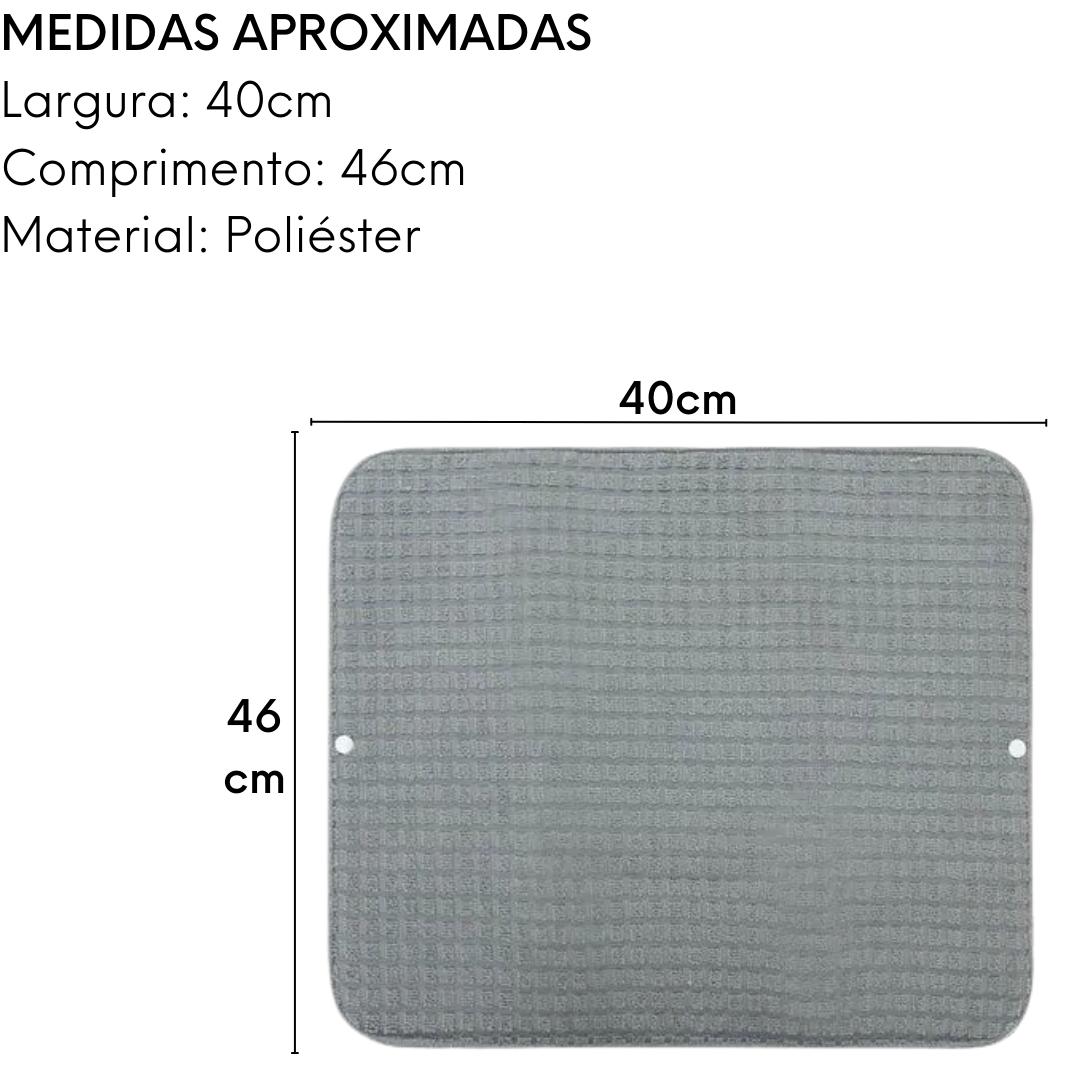 Escorredor Absorvente Pratik - A Gourmet