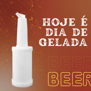 Garrafa Frasco Pourer 1L de Plástico Day Home