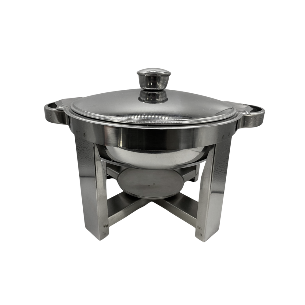 Rechaud Redondo Perfectha em Aço Inox - A Gourmet