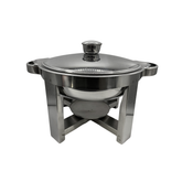 Rechaud Redondo Perfectha em Aço Inox - A Gourmet