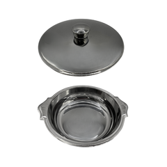 Rechaud Redondo Perfectha em Aço Inox - A Gourmet