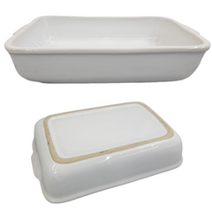 Assadeira Retangular N3 1,6L Cerâmica Refrataria LaFaenza