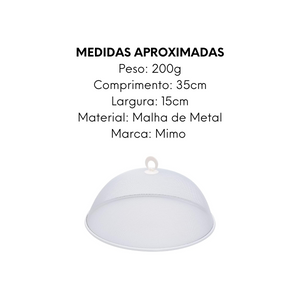 Protetor de Alimentos 35cm Mimo Style