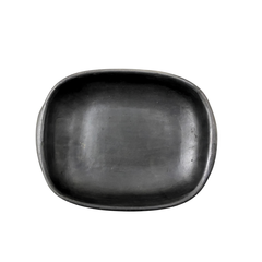 Travessa M Preta de Barro 2L - A Gourmet