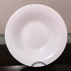 Prato Elegante Fundo de Vidro Temperado 22,5cm - A Gourmet