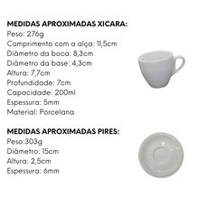 Xicara Coquinho Cappuccino Cabo Jundiai 200ml BelaVista