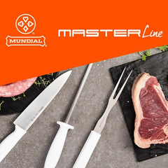 Chaira Estriada Branca Mundial 10 Afiador Hercules