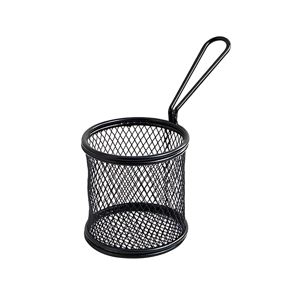 Cesto de Servir em Ferro Preto - A Gourmet