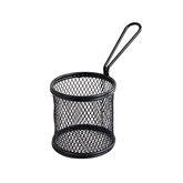 Cesto de Servir em Ferro Preto - A Gourmet