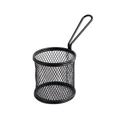 Cesto de Servir em Ferro Preto - A Gourmet