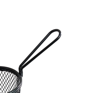 Cesto de Servir em Ferro Preto - A Gourmet