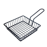 Cesto de Servir Porções em Ferro Preto Imporiente