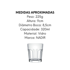 Copo Bristol Rocks 320ml Nadir