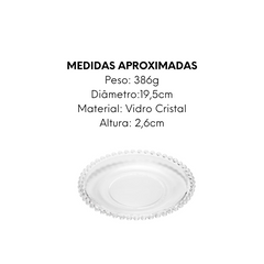 Prato Cristal Perola Class Home