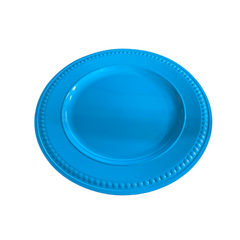 Prato Sousplat Azul de 33cm de Polipropileno GZT