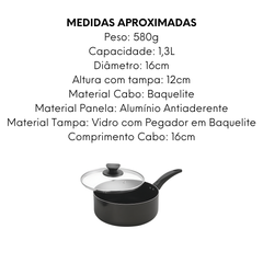Panela Premium Antiaderente N16 - A Gourmet