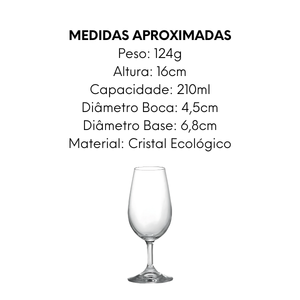 Taça Degustação Gastro 210ml - A Gourmet