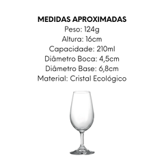Taça Degustação Gastro 210ml - A Gourmet