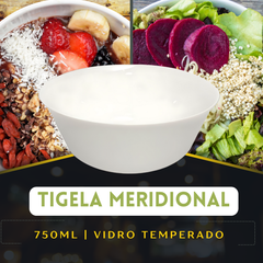 Tigela Meridional de Vidro Temperado 750ml - A Gourmet