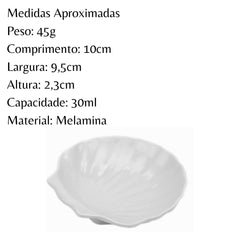 Finger Food Casquinha de Siri Melamina Gourmet Mix