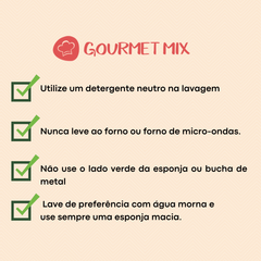 Faca de Sobremesa Elite Preta - A Gourmet