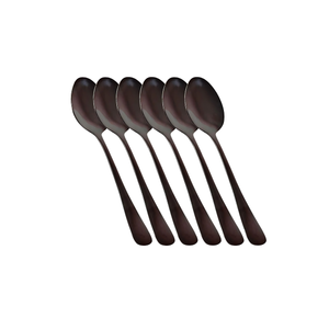 Colher de Chá Elite Preta - A Gourmet