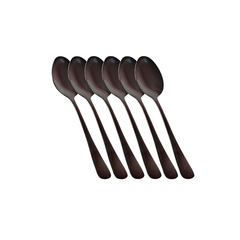 Colher de Chá Elite Preta - A Gourmet