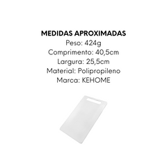 Tabua Multiuso Kehome Polipropileno KeHome