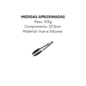 Pegador universal Charmy Lyor de Aço Inox - A Gourmet