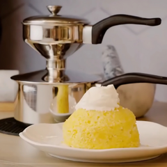 Cuscuzeira de Aço Inox Premium - A Gourmet