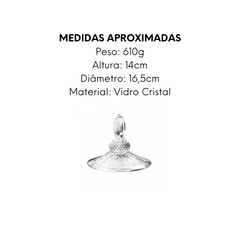 Tampa de Cristal Ecológico Para Suqueira - A Gourmet