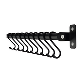 Barra Suporte Preto Até 5 KG - A Gourmet