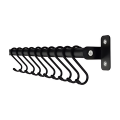 Barra Suporte Preto Até 5 KG - A Gourmet