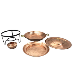 Rechaud Cobre N1 Com 5 Peças A Gourmet