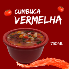Cumbuca de Polipropileno Vermelha 750ml - A Gourmet