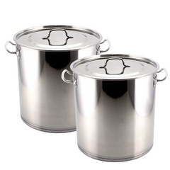 Caldeirão de Aço Inox Fundo Triplo GP