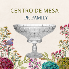 Centro de Mesa Pk Family 3,5L de vidro Etilux