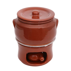 rechaud de barro completo feijoada