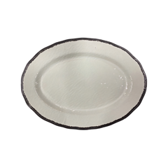 Travessa Oval de Melamina Siena 45cm - A Gourmet