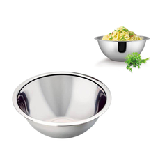 Tigela Bowl Fundo de Aço Inox - A Gourmet