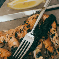 Garfo de Mesas Mykonos em Aço Inox com 21 cm Mykonos